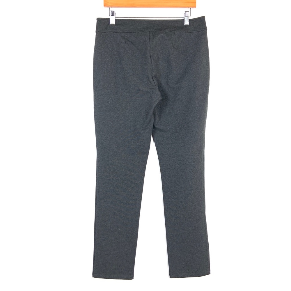 Eileen Fisher Milano Knit Slim Pants Small Gray - Picture 3 of 8